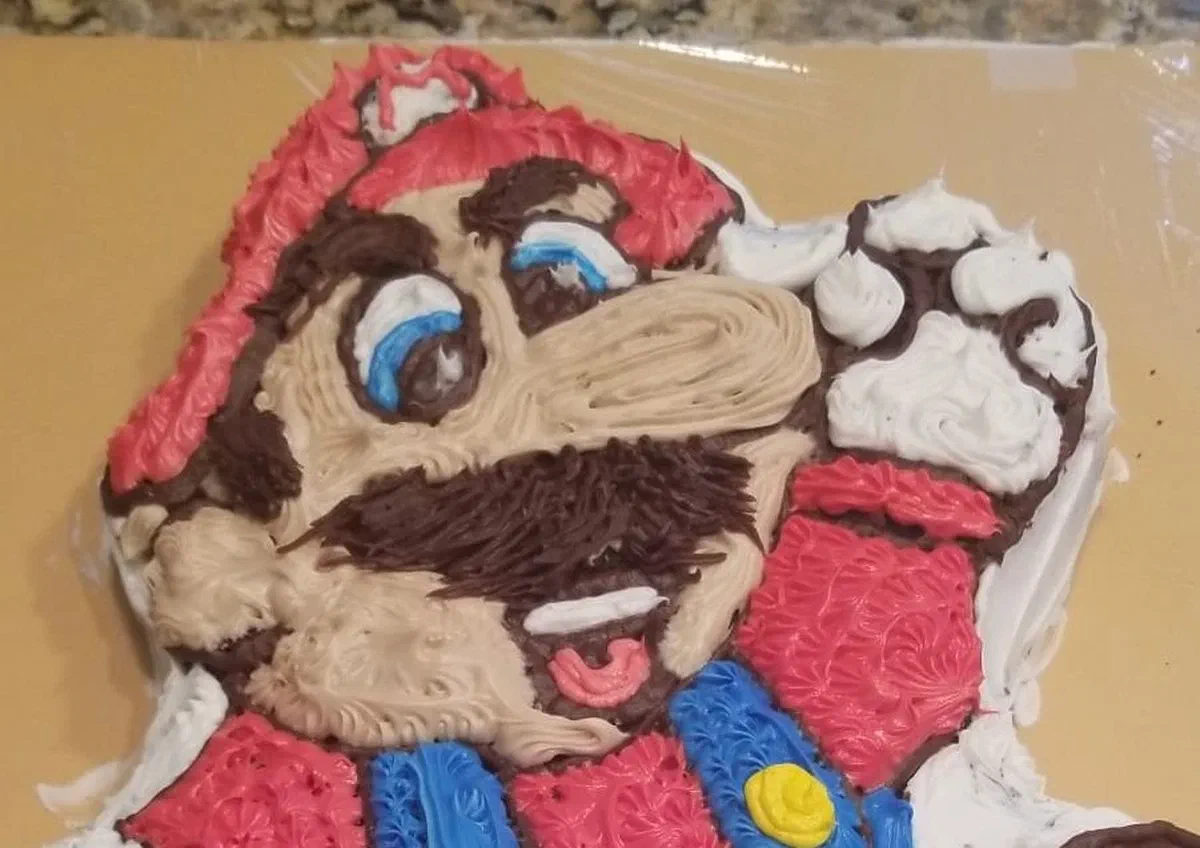 Cake Ander-16: Mario