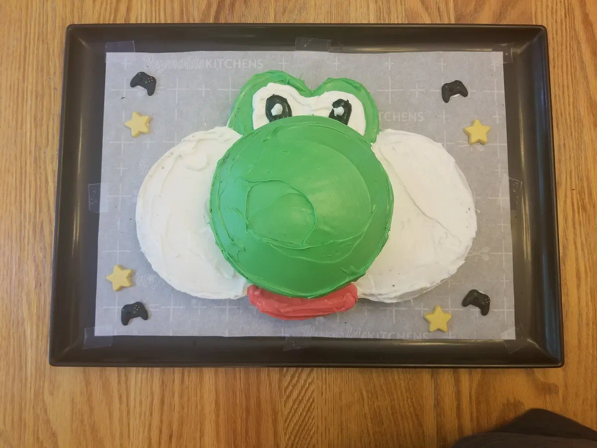 Cake Ander-17: Yoshi!
